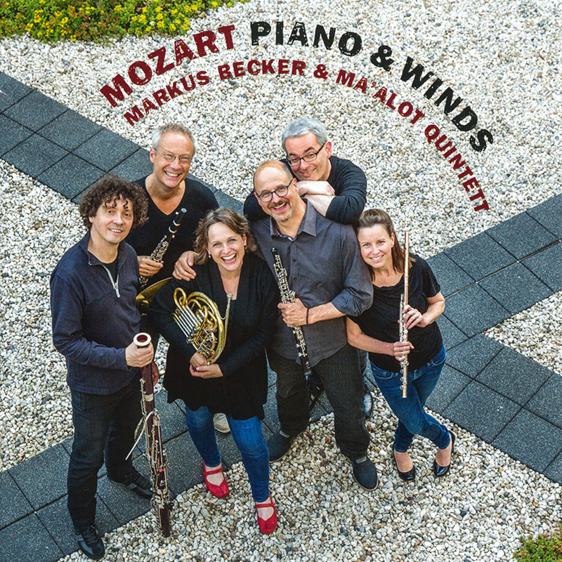 Markus Becker – Pianist | Mozart Piano & Winds – Markus Becker & Ma'alot Quintett